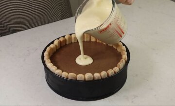 Баварский торт без выпечки: фото скрин Ютуб