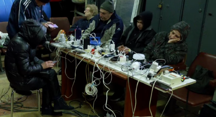 Відключення світла. Фото: скрін youtube