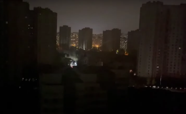 Відключення світла. Фото: скрін youtube