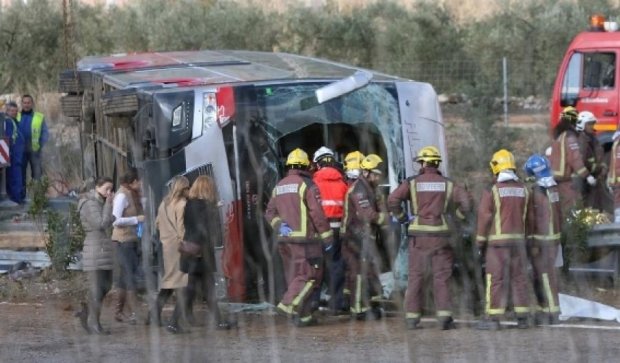 В Испании разбился автобус с украинскими студентами