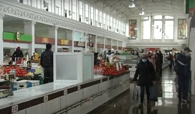 рынок, скриншот с видео
