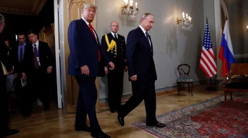 Встреча Трампа с Путиным