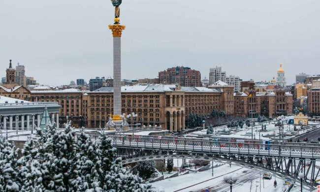 Зима у Києві