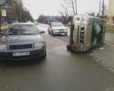 У Києві сталась аварія через кішку