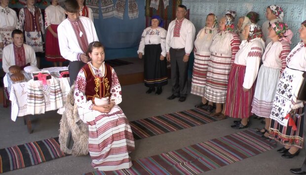украинская свадьба, скриншот из видео