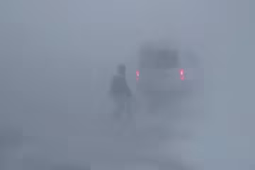 Сніговий ураган, кадр з відео