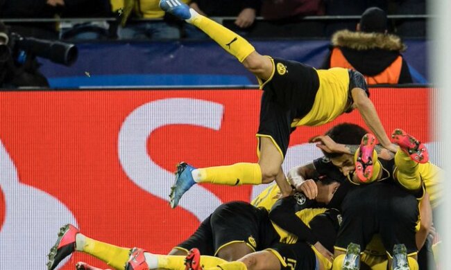 Боруссия Д обыграла ПСЖ, twitter.com