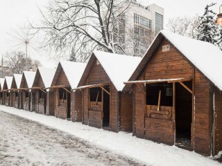 Сніг у Франківську, фото "Галка"