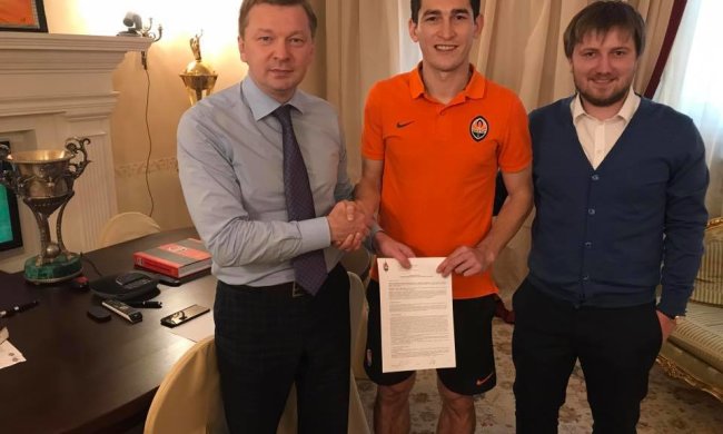 Шахтер подписал новый контракт с лидером клуба