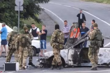 Бойцов "Правого сектора" под Мукачево нашли по сигналу мобильного