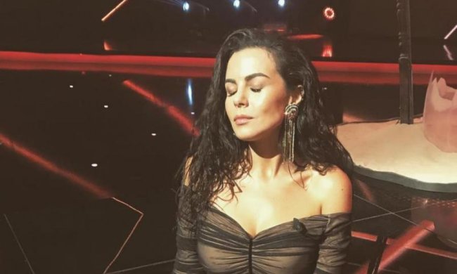 Настя Каменських шокувала публіку голою сукнею