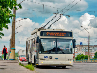 Автобус КП "Электротранс" в Кропивницком