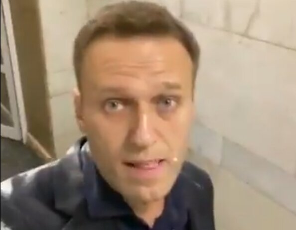 Алексей Навальный, скрин с видео