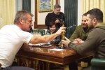 Шон Пенн та Володимир Зеленський, кадр з відео