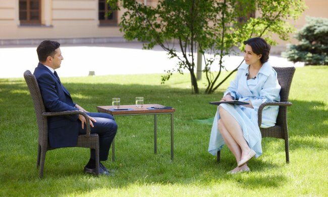 Зеленский и Мосейчук, фото: Офис президента Украины