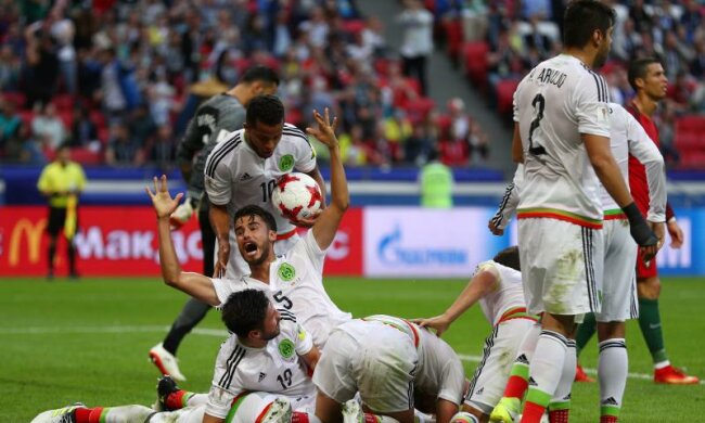 Кубок конфедераций: Мексика вырвала ничью в матче с Португалией