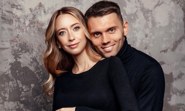 Олександр Караваєв з дружиною, фото з Instagram