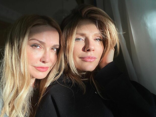 Ольга Сумская с дочкой, скриншот Іnstagram