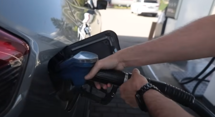 Цены на топливо. Фото: скрин youtube