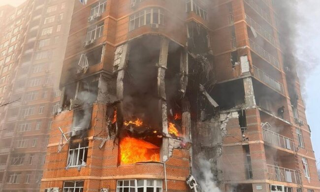 наслідки ракетного удару по Одесі 29 грудня 2023