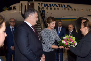 Вперше в історії: Порошенко прилетів на Мальту з держвізитом