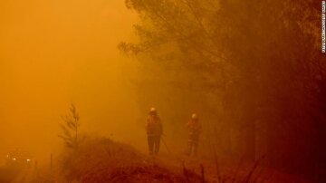 Пожежі в Австралії, фото: cnn.com