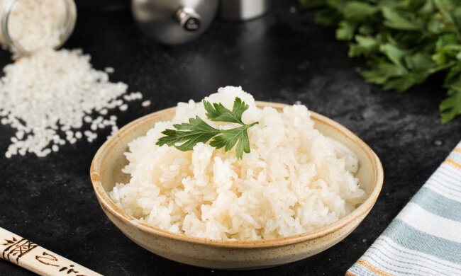 Приготовленный рис, фото foodandmood