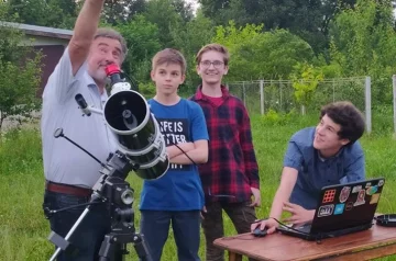 Франківські школярі зазирнули вглиб всесвіту і зробили унікальні фото — планети у всій красі