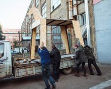 Києвом проїхався «Троєщинський кінь» (фото, відео)