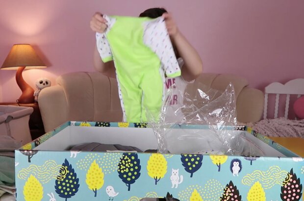 Пакунок малюка, фото: кадр з відео