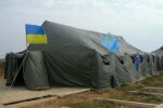 «Кримський Майдан» під Херсоном готується до зими (фото)