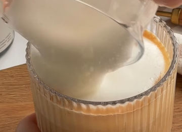 Сырный кофе, кадр из видео