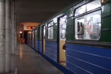 Харьковское метро, скриншот из видео