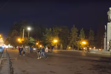 вечерний Харьков, скриншот из видео
