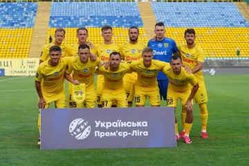 Матч "Буковина" - "Оболонь" на стадіоні "Україна" у Львові