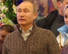 Путин в подозрительном свитере опозорился с ребенком, даже Бога не побоялся: видео