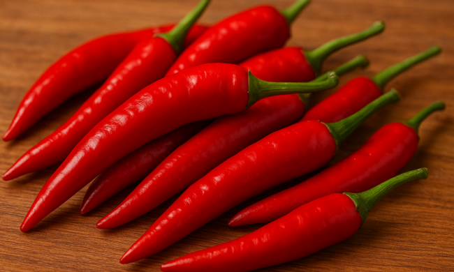 Гострий перець, зображення: згенеровано ШІ