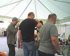Керівник "Спецтехноекспорту" Федоришин влаштував корпоратив у робочий час, поки Київ ховав загиблих від ракетних ударів