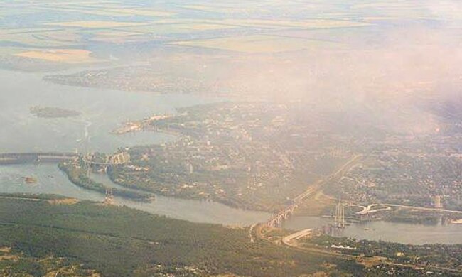 Запоріжжя накрив коричневий смог через підприємств Ахметова (фото)