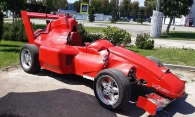 Болид на базе ЗАЗ, скриншот: YouTube