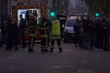 Стрілянина у Франції, скріншот відео