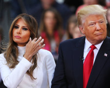 Мелания Трамп с мужем