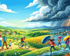 Дощова погода в Україні