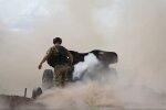 Артилеристи ЗСУ. Фото: facebook.com/MinistryofDefence.UA