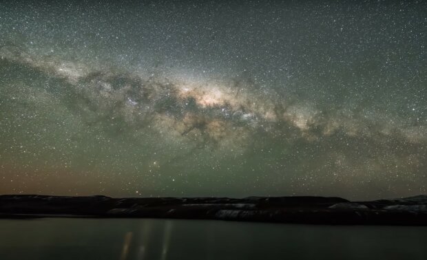 Млечный путь, скриншот из видео