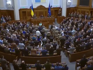 Верховная Рада Украины, скриншот: Youtube