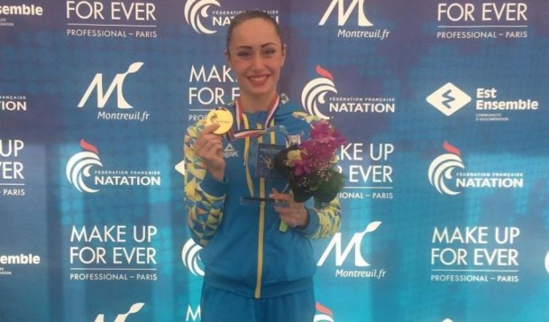 Украинка завоевала золото на Международном турнире по синхронному плаванию