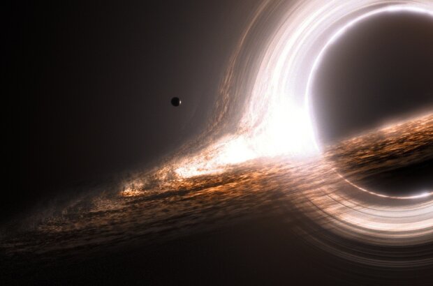 Чорна дірка. Фото: Naked Science