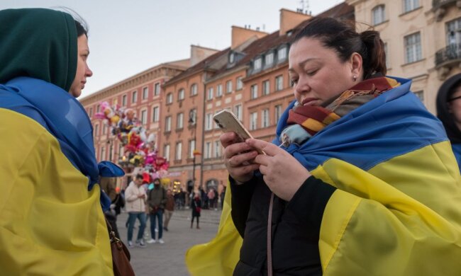 Украинские беженцы в Европе