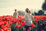 Весна, дети, цветы, фото: Pixabay